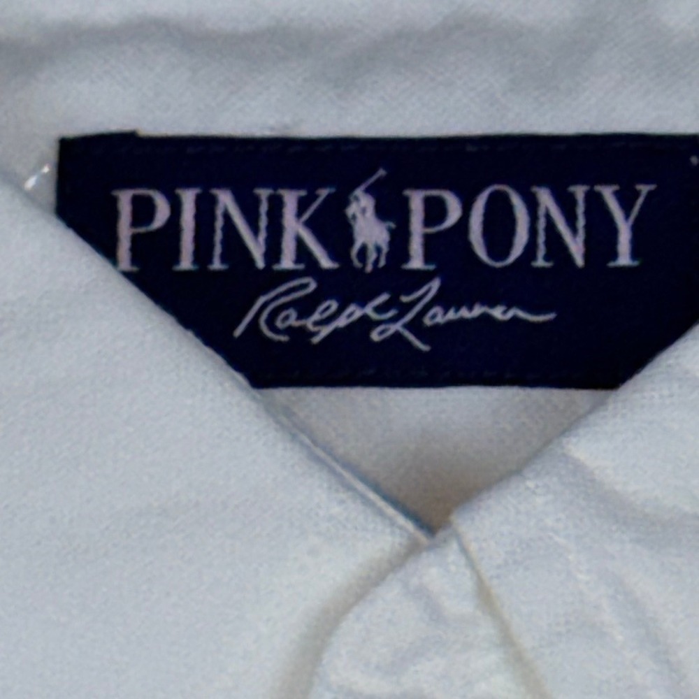Polo Ralph Lauren Pink Pony White Cotton Oxford Shirt 3XL NWT - Picture 3 of 9
